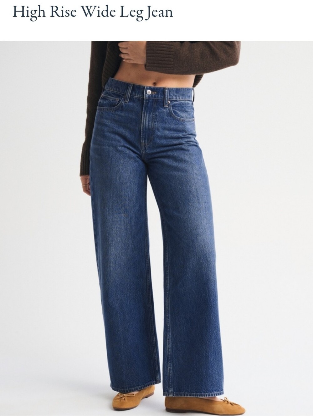 Abercrombie Wide Leg High-Rise Sixe 27R